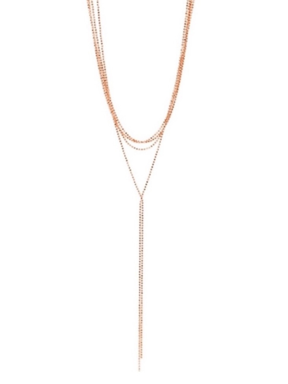 8 Other Reasons Nine Lives Layered Choker in Rose Gold